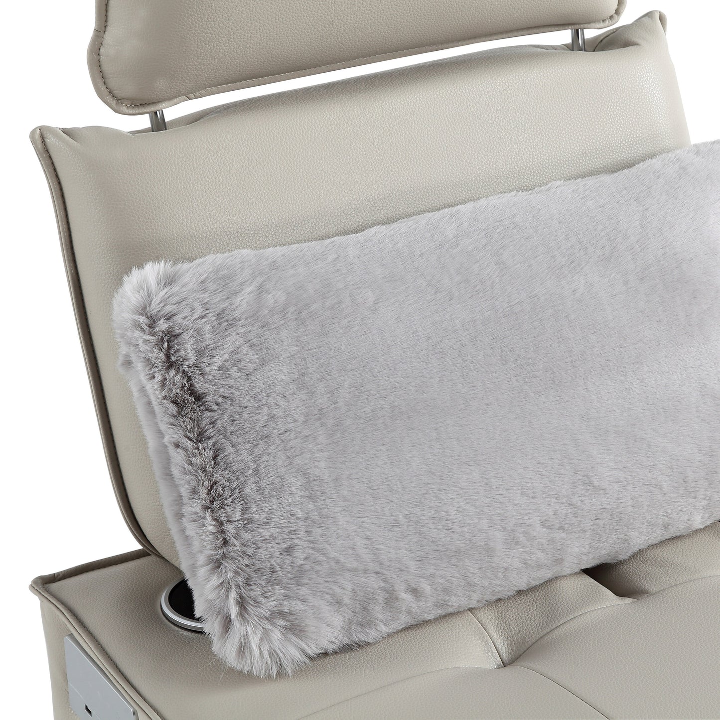 Fauteuil convertible 3 en 1, canapé inclinable réglable avec haut-parleurs Bluetooth, ports USB et oreiller moelleux