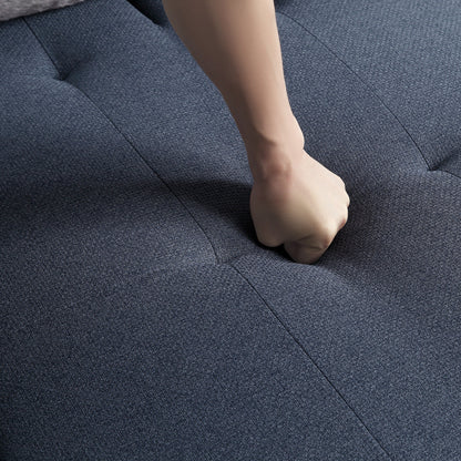 Fauteuil convertible 3 en 1, canapé inclinable réglable avec haut-parleurs Bluetooth, ports USB et oreiller moelleux