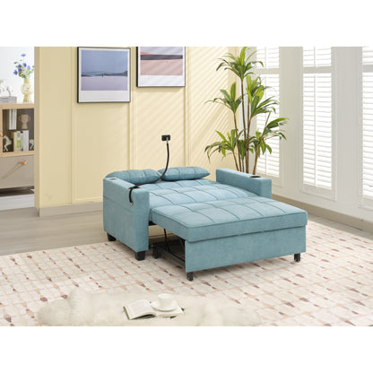 Canapé-lit convertible 3 en 1 avec ports USB