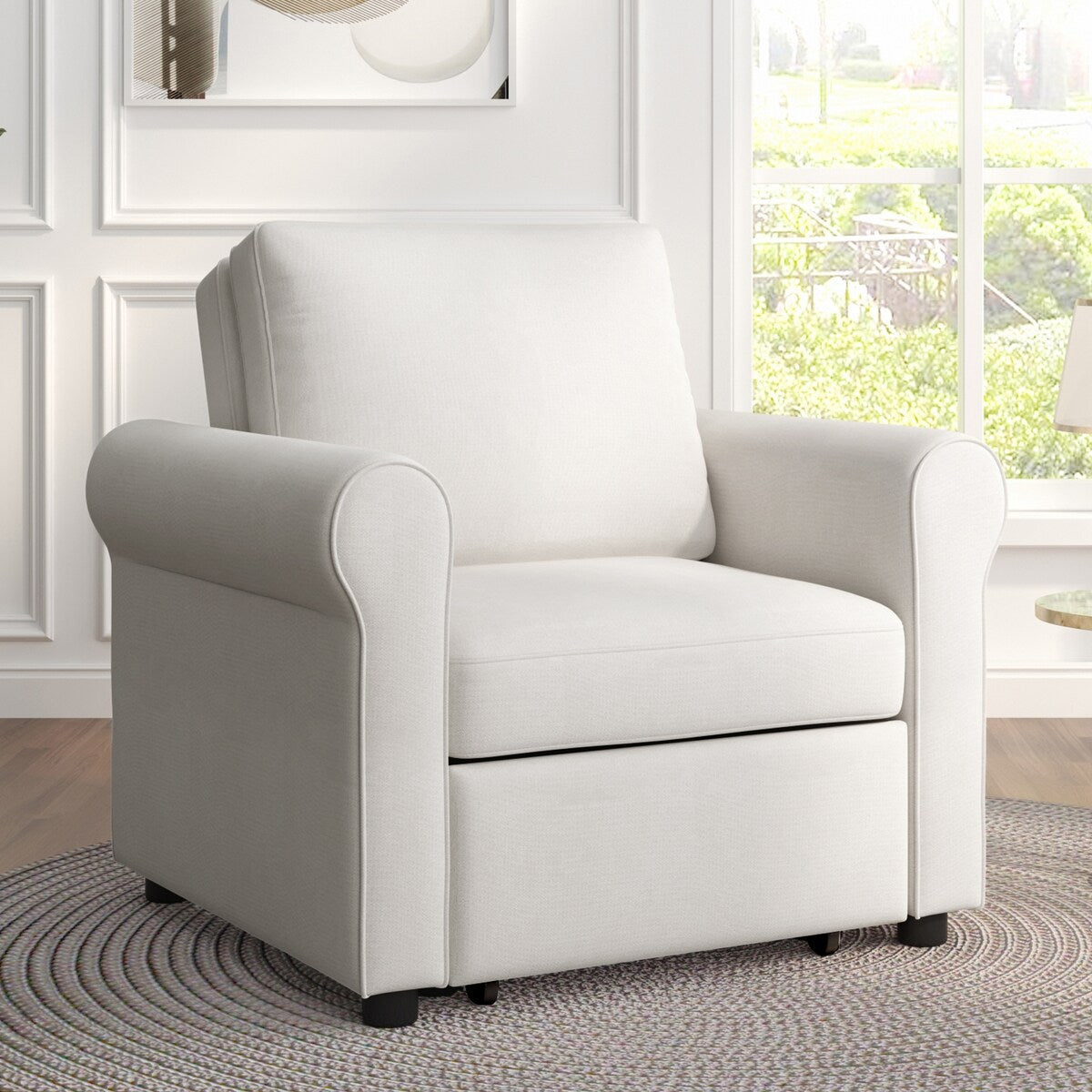 Canapé-lit 3 en 1 convertible en lit