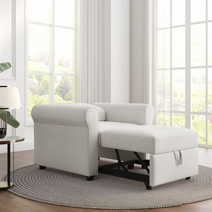 Canapé-lit 3 en 1 convertible en lit