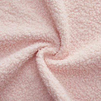 Canapé-lit 3 en 1 en tissu Teddy rempli de mousse