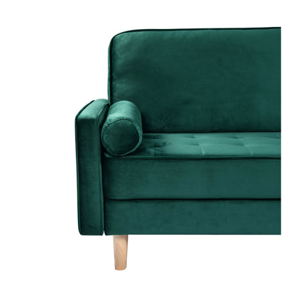 Canapé 3 places avec coussin en coton