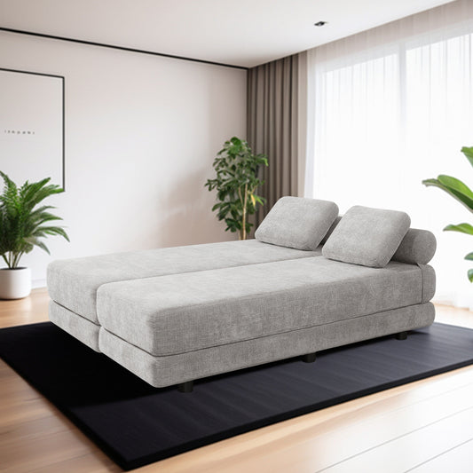 Banquette convertible 30 W - Lit pliant avec matelas Queen Size