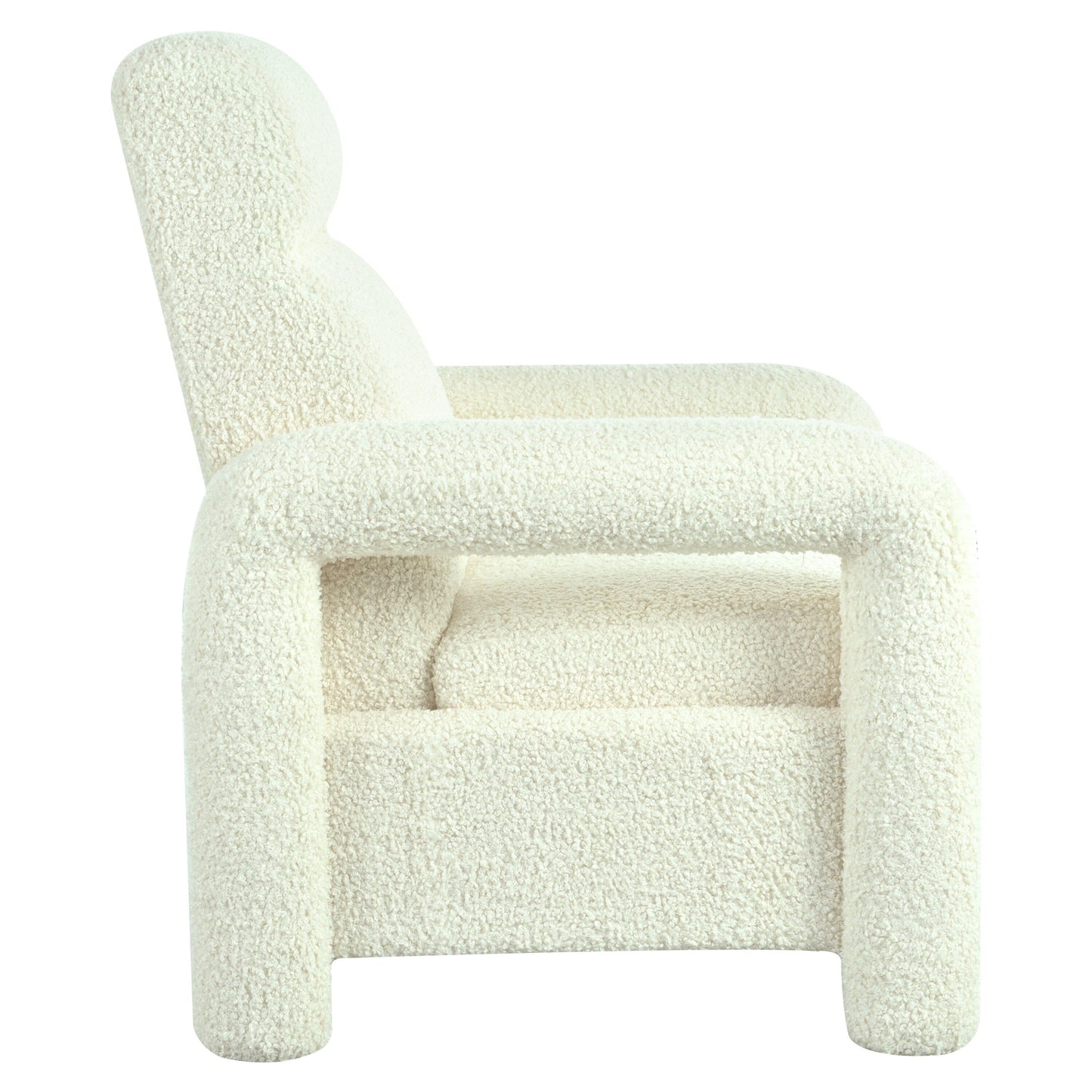 Fauteuil inclinable à dossier relevable rembourré 31,25