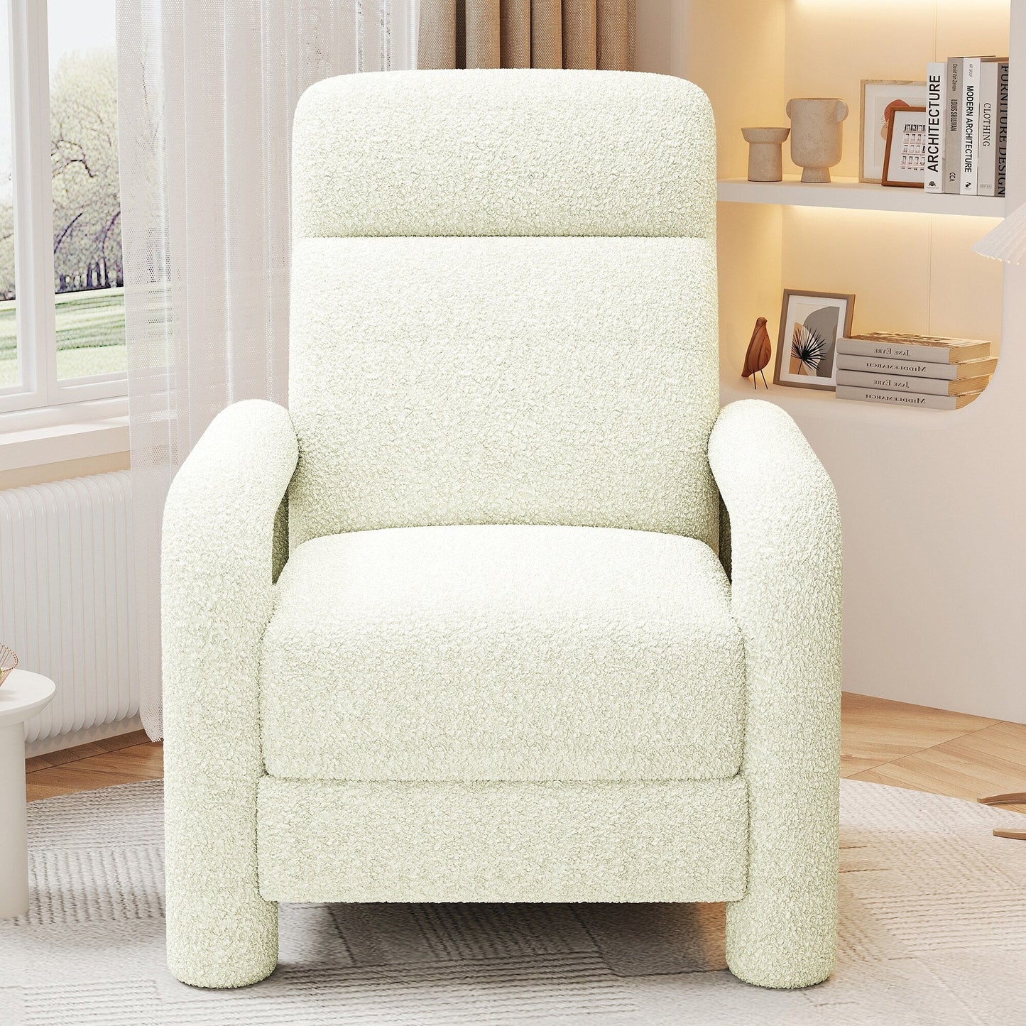 Fauteuil inclinable à dossier relevable rembourré 31,25