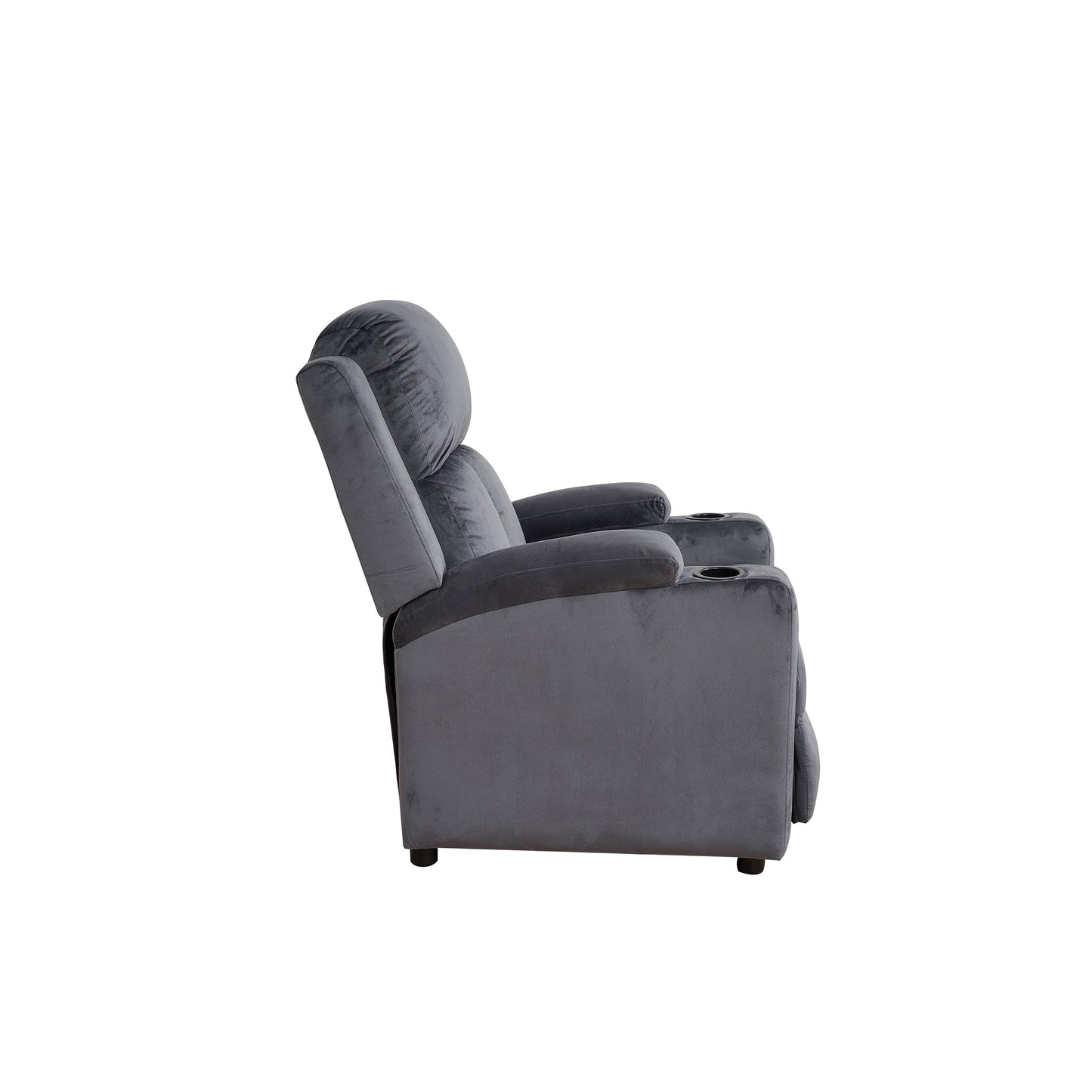 Fauteuil inclinable de 31,5 po de large avec 2 porte-gobelets