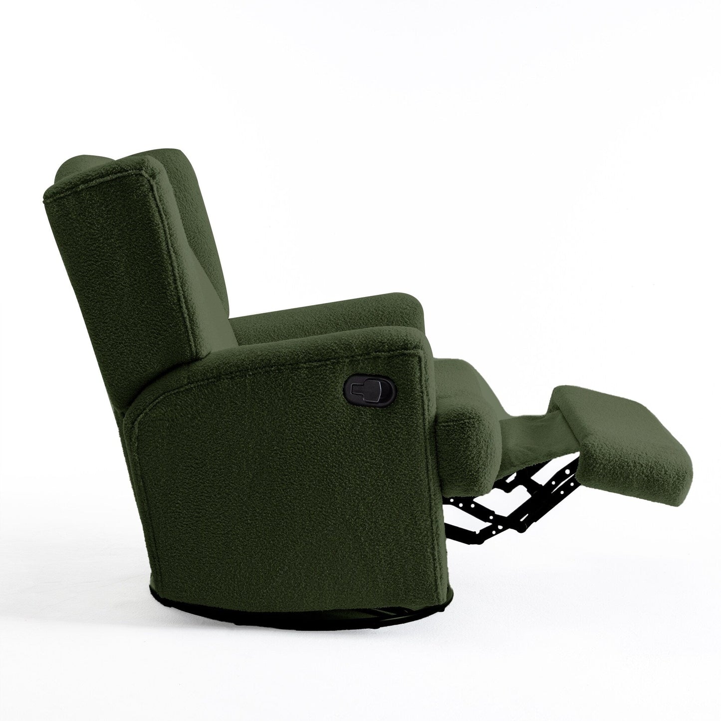 Fauteuil inclinable pivotant manuel de 31 po de largeur pour chambre d'enfant, ensemble de 2