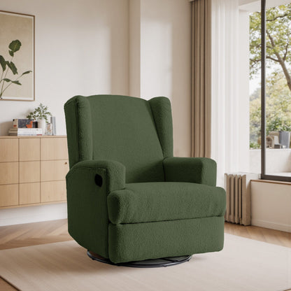 Fauteuil inclinable pivotant à oreilles de 31 po de largeur pour chambre d'enfant