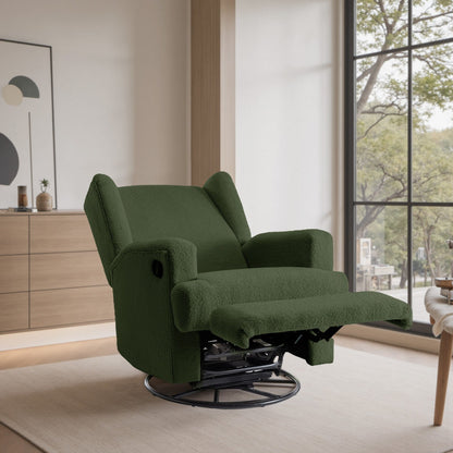 Fauteuil inclinable pivotant à oreilles de 31 po de largeur pour chambre d'enfant