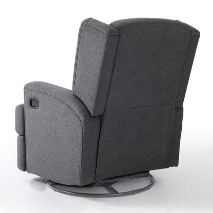 Fauteuil inclinable pivotant à oreilles de 31 po de largeur pour chambre d'enfant