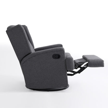 Fauteuil inclinable pivotant à oreilles de 31 po de largeur pour chambre d'enfant