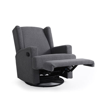 Fauteuil inclinable pivotant à oreilles de 31 po de largeur pour chambre d'enfant