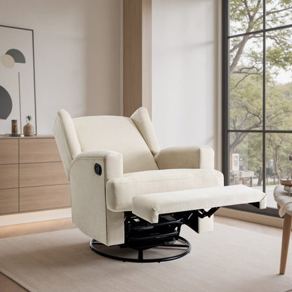 Fauteuil inclinable pivotant à oreilles de 31 po de largeur pour chambre d'enfant