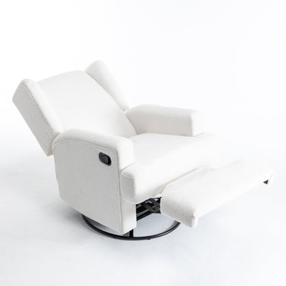Fauteuil inclinable pivotant à oreilles de 31 po de largeur pour chambre d'enfant