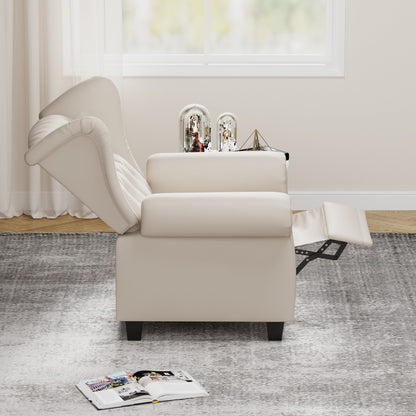 Fauteuil capitonné réglable 35.04 avec pieds robustes