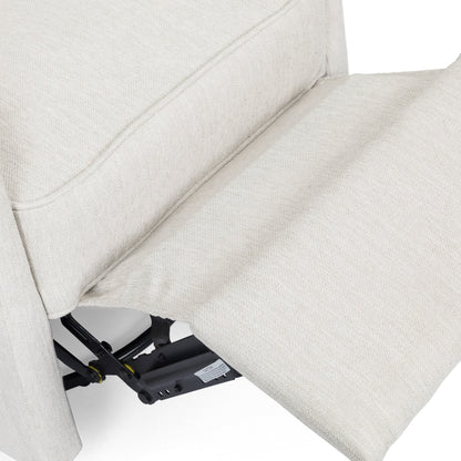 Fauteuil de salon pivotant à 360° de style classique pour salon ou chambre à coucher, inclinable à levier pour la lecture et la détente