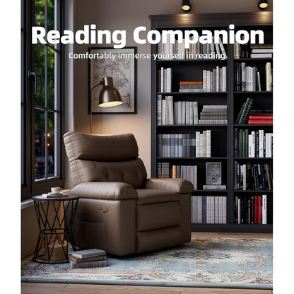 Fauteuils inclinables surdimensionnés pivotants à 360° avec chauffage et massage - Fauteuil inclinable paresseux