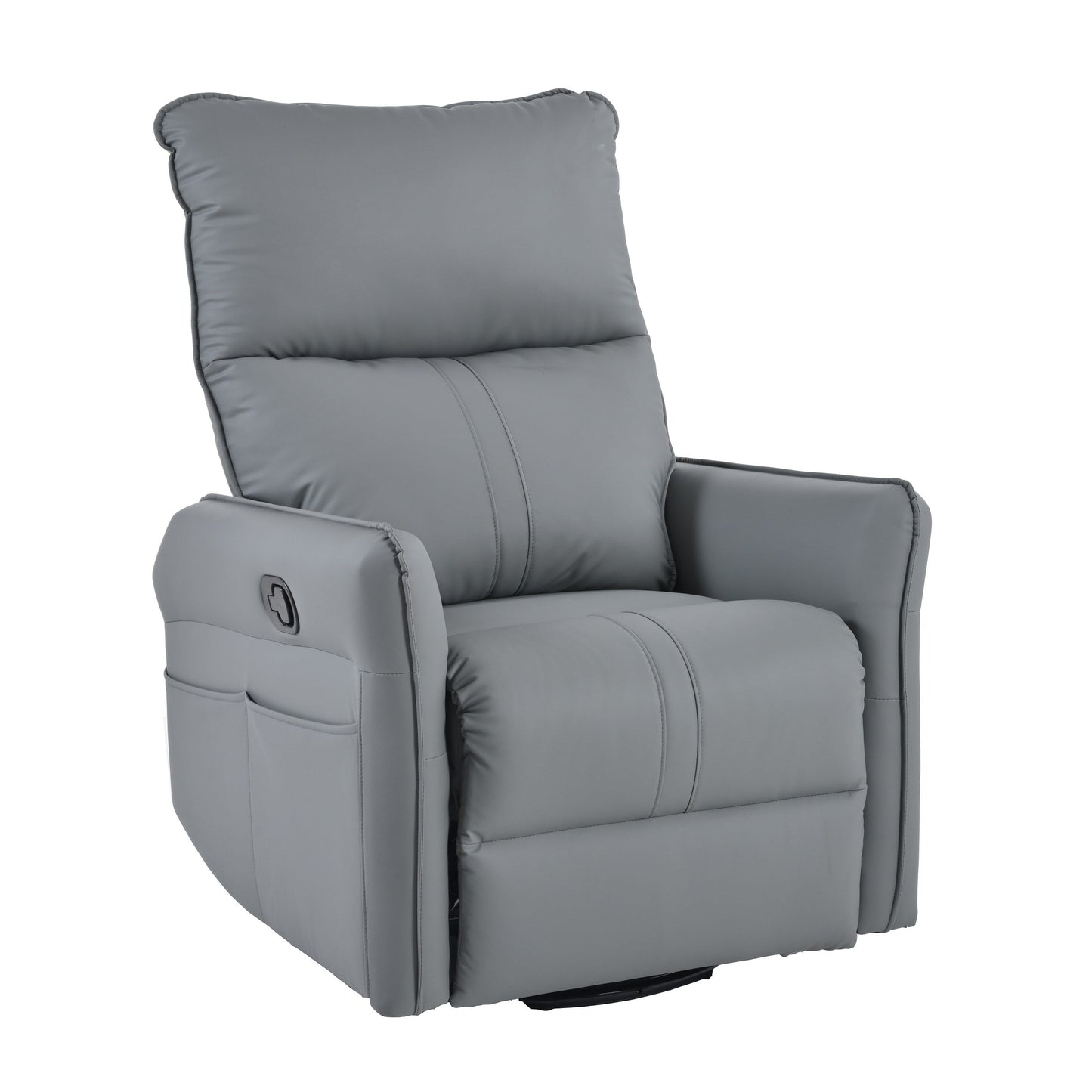 Fauteuil inclinable manuel pivotant à 360° pour salon et chambre à coucher