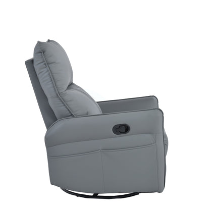 Fauteuil inclinable manuel pivotant à 360° pour salon et chambre à coucher