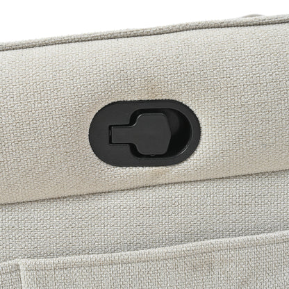 Fauteuil inclinable manuel pivotant à 360° pour salon et chambre à coucher