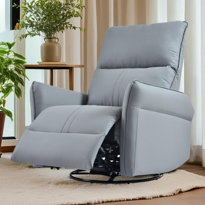 Fauteuil inclinable manuel pivotant à 360° pour salon et chambre à coucher