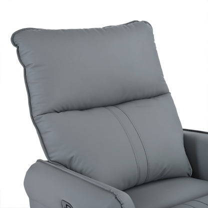 Fauteuil inclinable manuel pivotant à 360° pour salon et chambre à coucher