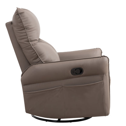Fauteuil inclinable manuel pivotant à 360° pour salon et chambre à coucher
