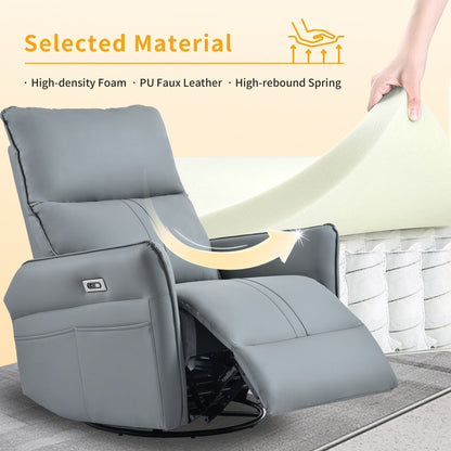 Fauteuil inclinable pivotant à 360°