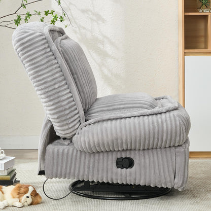 Canapé simple pivotant à 360°, canapé inclinable, fauteuil à bascule manuel sans accoudoirs, salon, bureau