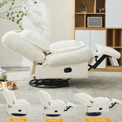 Canapé simple pivotant à 360°, canapé inclinable, fauteuil à bascule manuel sans accoudoirs, salon, bureau