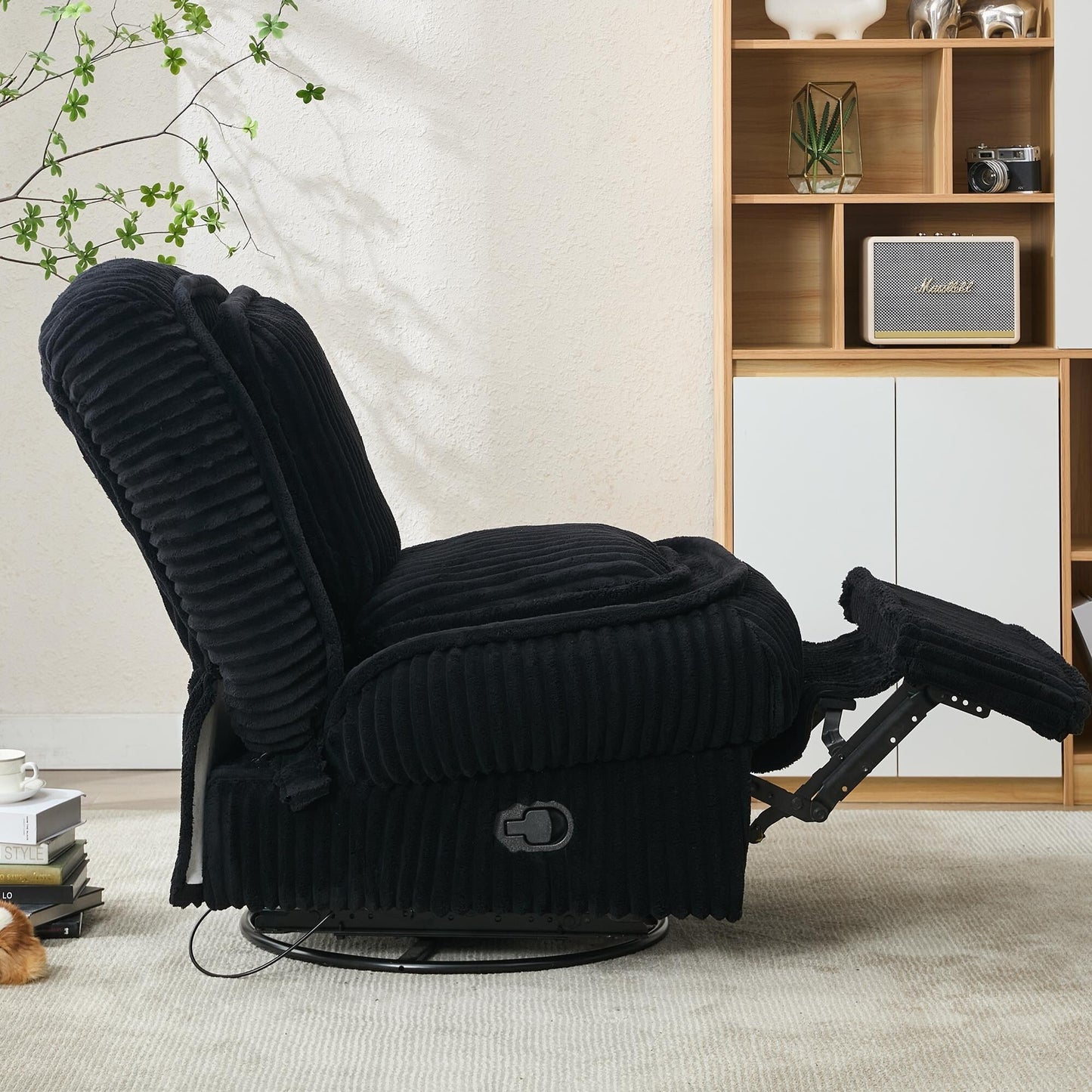 Canapé simple pivotant à 360°, canapé inclinable, fauteuil à bascule manuel sans accoudoirs, salon, bureau