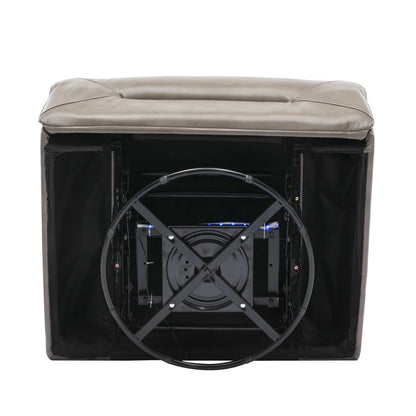 Fauteuil inclinable pivotant et basculant à 360° pour home cinéma