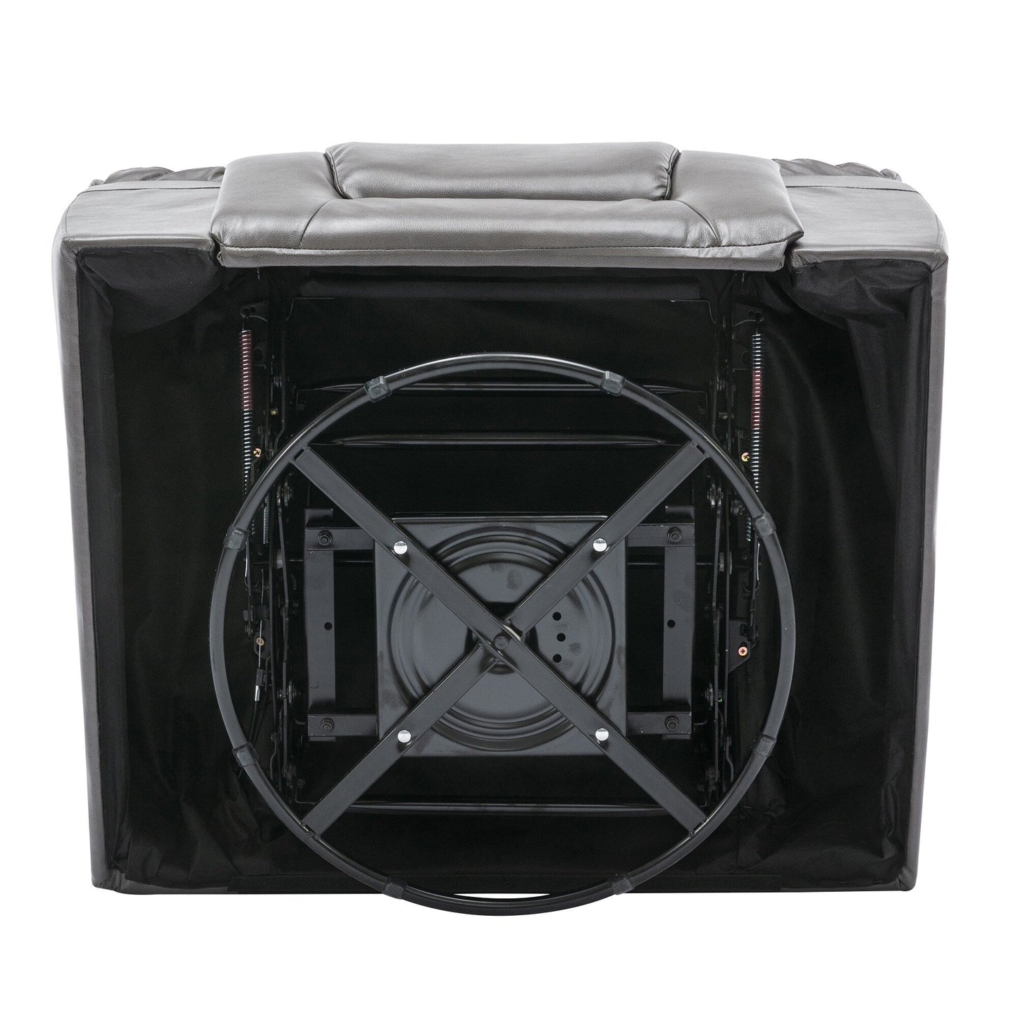 Fauteuil inclinable pivotant et basculant à 360° pour home cinéma