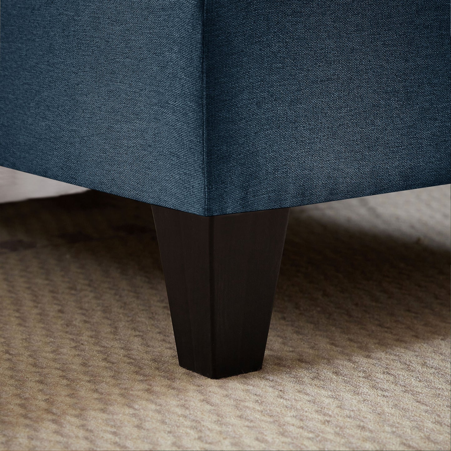 Canapé sectionnel 4 places en U avec méridienne double pour salon