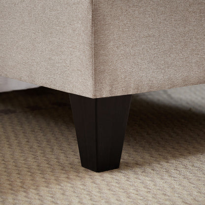 Canapé sectionnel 4 places en U avec méridienne double pour salon