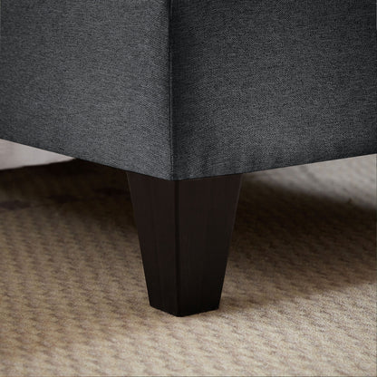 Canapé sectionnel 4 places en U avec méridienne double pour salon