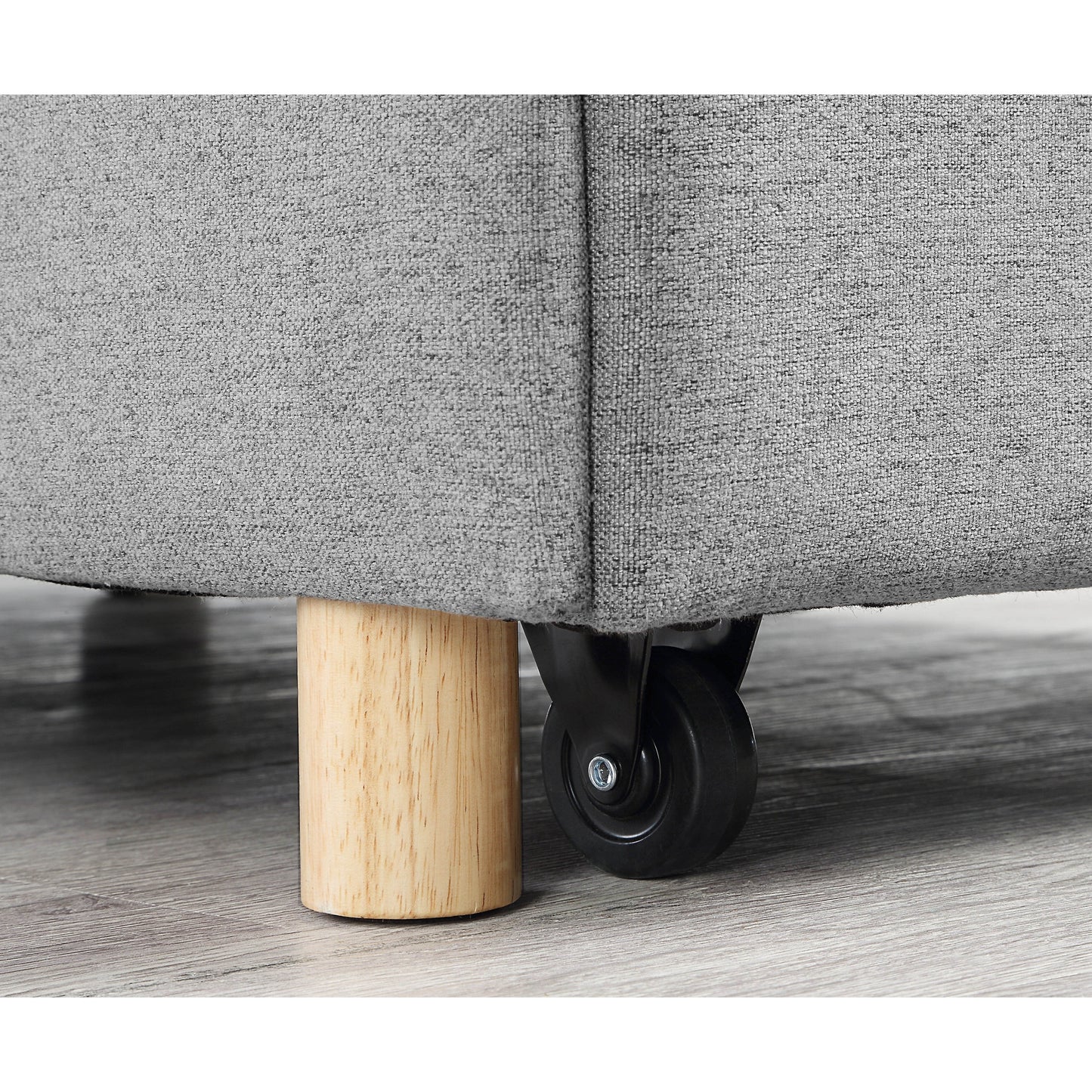 Canapé-lit convertible 4 en 1 avec dossier réglable