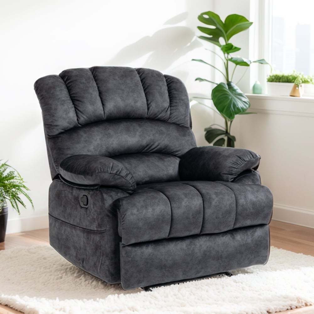 Fauteuil inclinable manuel surdimensionné 41 W, canapés inclinables extra larges