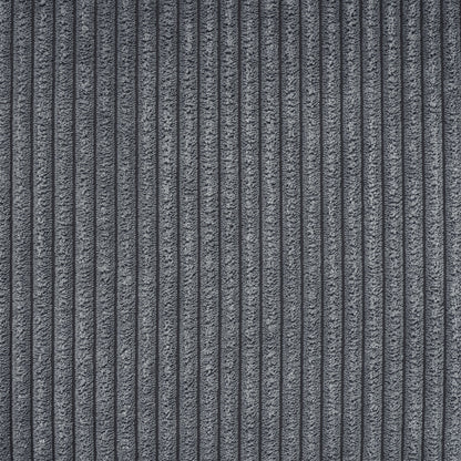 Canapé-lit double en velours côtelé 47,2 avec matelas pliable, table d'appoint, ports USB et poche de rangement