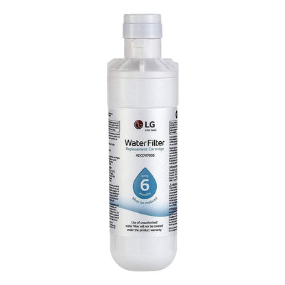 Lot de 4 filtres à eau de rechange pour réfrigérateur LG LT1000P ADQ747935