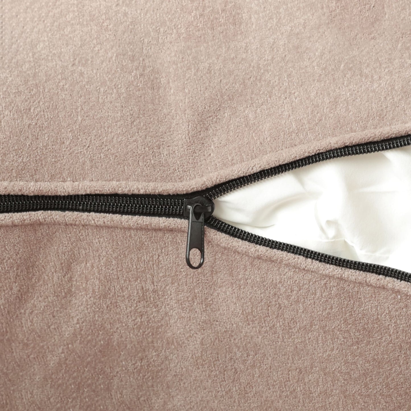 Canapé modulable en velours côtelé 5 places en forme de L avec plusieurs coussins