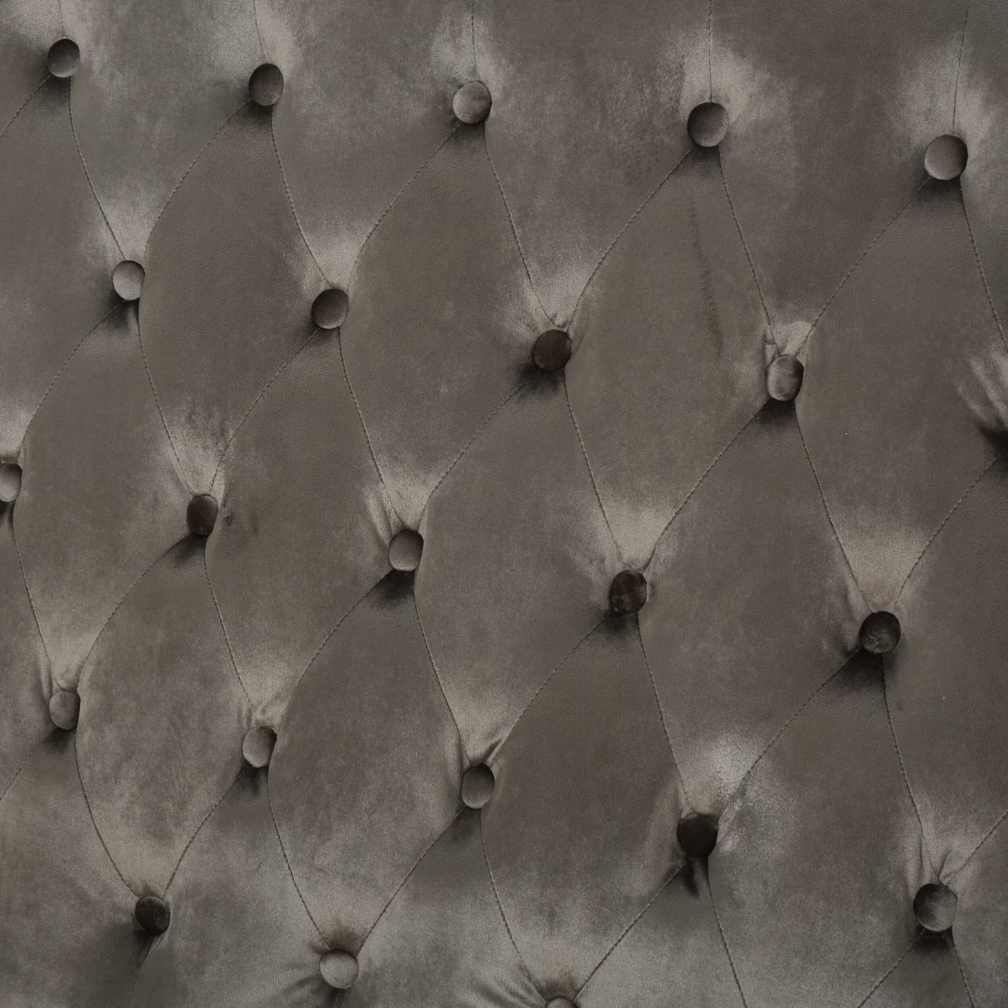 Canapé causeuse capitonné en velours avec pieds en bois pour salon (50,25")