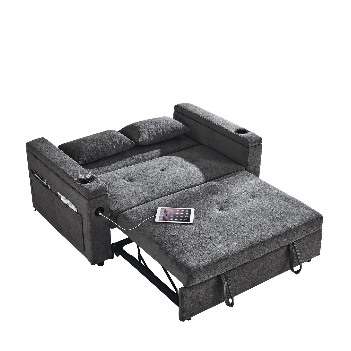 Canapé-lit gigogne 54 places Canapé-lit inclinable à deux places