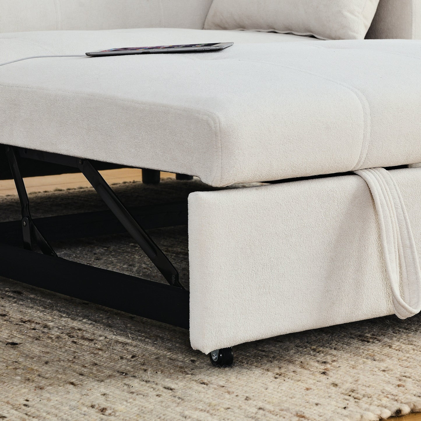 Canapé-lit gigogne 54 places Canapé-lit inclinable à deux places