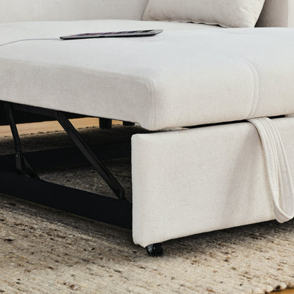 Canapé-lit gigogne 54 places Canapé-lit inclinable à deux places