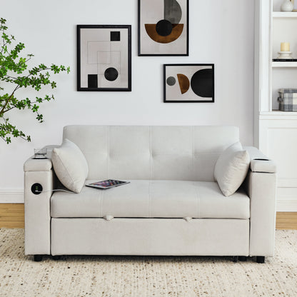 Canapé-lit gigogne 54 places Canapé-lit inclinable à deux places