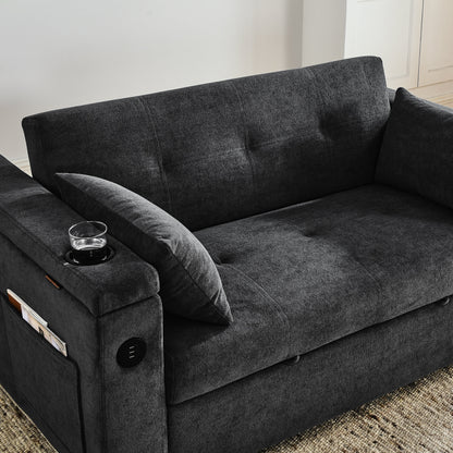 Canapé-lit gigogne 54 places Canapé-lit inclinable à deux places