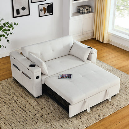 Canapé-lit gigogne 54 places Canapé-lit inclinable à deux places