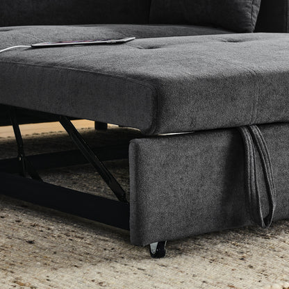 Canapé-lit gigogne 54 places Canapé-lit inclinable à deux places